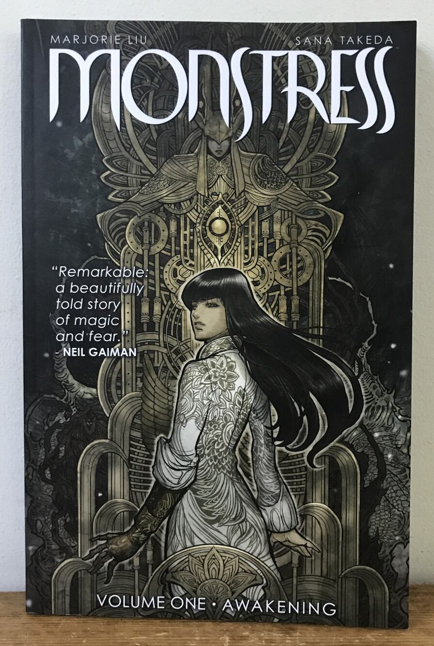 Monstress Volume 1: Awakening Marjorie Liu Sana Takeda Graphic Novel Book